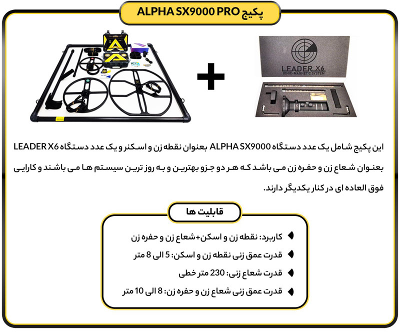 پکیج Alpha SX9000 PRO